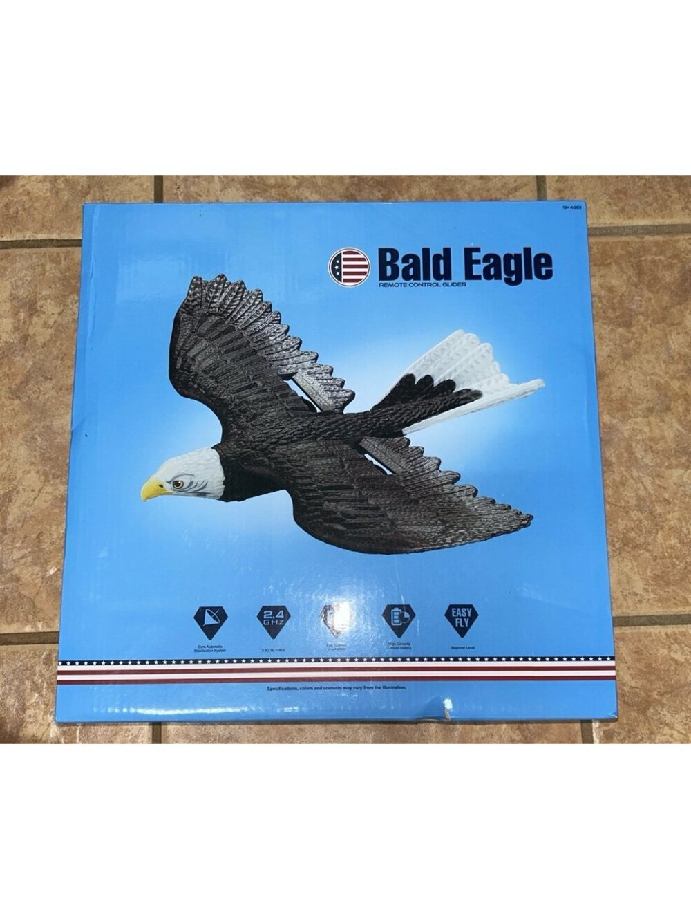 Bald Eagle RC Remote Control Glider Flying Bird Airplane New in Box